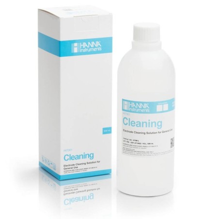 Hanna Instruments 7061 Soluzione di pulizia per elettrodi - 500ml Hanna Instruments 7061 Soluzione di pulizia per elettrodi - 500ml