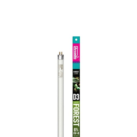 Arcadia D3 Forest Reptile Lamp T8 - Neon per Terrari con UVB 6%