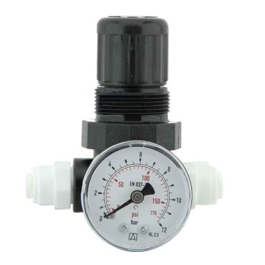 Preswater M1/4 Regolatore di Pressione con Manometro