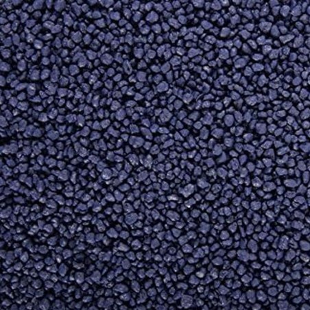 Quarzo ceramizzato blu 3-4mm per acqua dolce - 5Kg