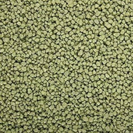 Quarzo Ceramizzato Verde Lime 3-4mm 5kg - per acqua dolce