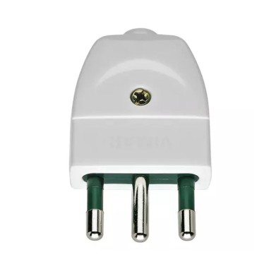 Spina 2P+T 10A Colore Bianco - Codice 82510-FK