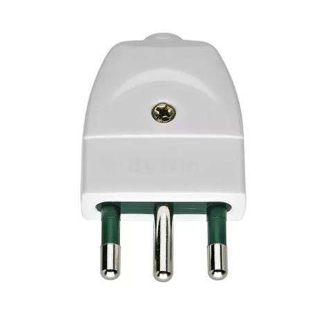 Spina 2P+T 10A Colore Bianco - Codice 82510-FK
