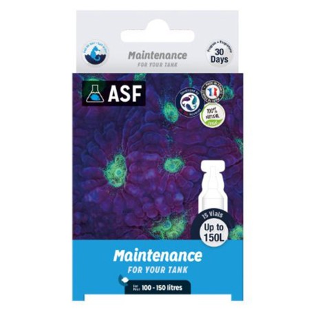 Aquarium Systems Maintenance for Your Tank Marine Water 15 fiale per 150 litri