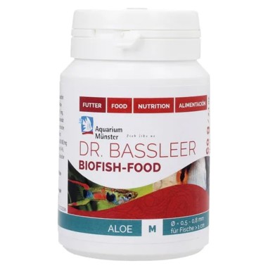 Aquarium Munster Dr.Bassleer Biofish Food Aloe M Granulometria 0.5-0.8mm 100ml/60gr