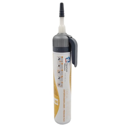 Aquarium Munster Orca Pressure Pack 315gr - Silicone subacqueo Nero con tubetto pressurizzato