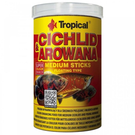 Tropical Cichlid Arowana - Medium Sticks