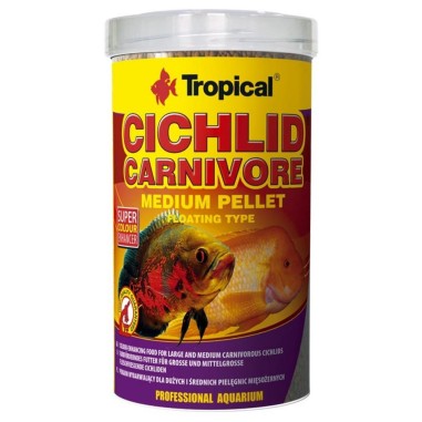 Tropical Cichlid Carnivore Medium Pellet