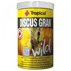 Tropical Discus Gran Wild - mangime granulare con astaxantina che intensifica i colori dei Discus