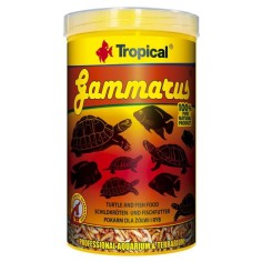 Tropical Gammarus - gamberetti essiccati per tartarughe, testuggini e pesci ornamentali di taglia grande