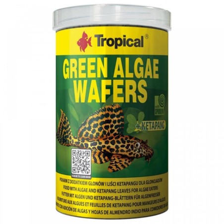 Tropical Green Algae Wafers – Mangime per tutti I pesci che si nutrono di alghe