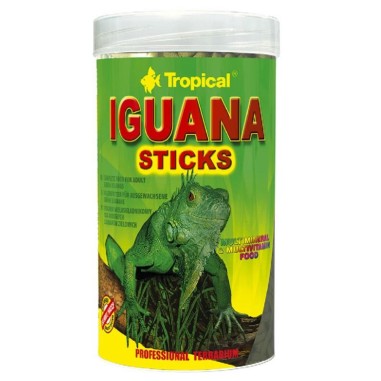 Tropical Iguana Sticks 250ml/65gr - Alimento Completo Naturale per Iguana