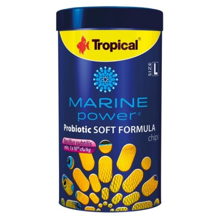 Tropical Marine Power Probiotic Soft Formula L - mangime base in granuli morbidi per tutti i pesci marini