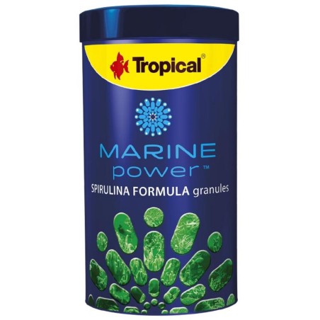 Tropical Marine Power Spirulina Formula Granules 250ml - Mangime Granulare per Pesci Marini