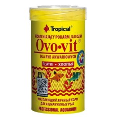 Tropical Ovo-vit Flakes - mangime altamente energetico, per la maggior parte dei pesci di acquario, con tuorlo uovo
