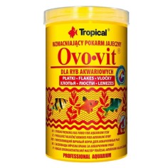 Tropical Ovo-vit Flakes - mangime altamente energetico, per la maggior parte dei pesci di acquario, con tuorlo uovo