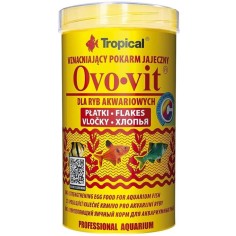 Tropical Ovo-vit Flakes - mangime altamente energetico, per la maggior parte dei pesci di acquario, con tuorlo uovo