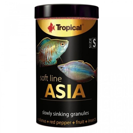 Tropical SoftLine Asia S 250ml/125gr - mangime in granuli morbidi per pesci asiatici