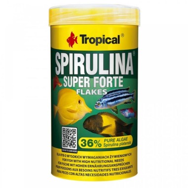 Tropical Spirulina Super Forte Flakes - 36% di Spirulina