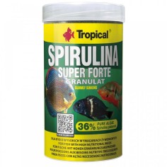 Tropical Spirulina Super Forte Granulat Formato Barattolo- 36% di Spirulina