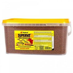 Tropical Supervit Mini Granulat - Mangime base per tutti pesci con apparato boccale piccolo