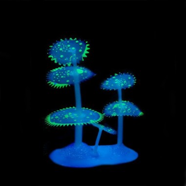 AQL Decor Fluo modello 09G cm11x7x15h - decorazione in silicone fluorescente