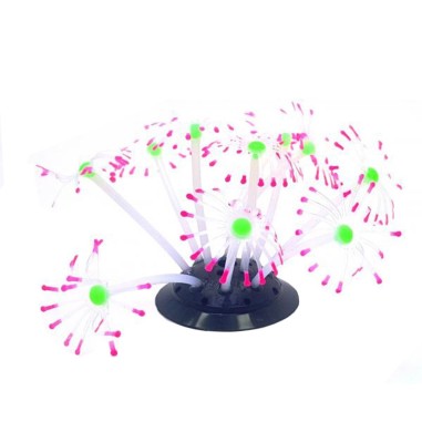 AQL Decor Fluo modello 12P cm11x11x8h - decorazione in silicone fluorescente