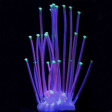 AQL Decor Fluo modello 26O cm10x5x21h - decorazione in silicone fluorescente