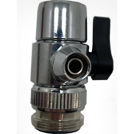 AQL Deviatore per impianti ad Osmosi Inversa con tubi 3/8 Attacco Rubinetto AQL Deviatore per impianti ad Osmosi Inversa con tubi 3/8 Attacco Rubinetto