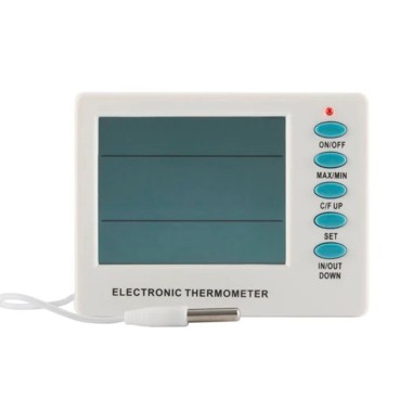 AQL Termometro Igrometro Interno/Esterno con Display e Allarme Temperatura