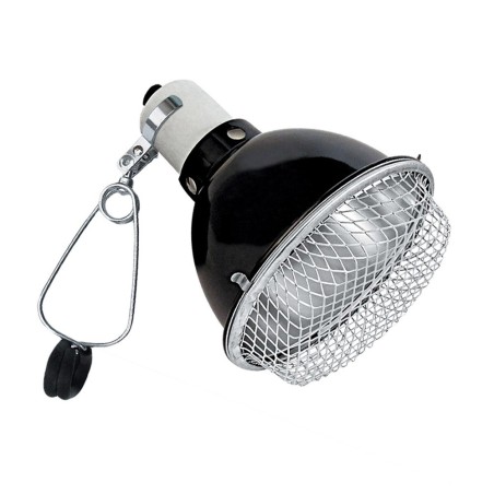 AQL Terra Lamp Ø14cm - portalampada con griglia protettiva per rettili e anfibi