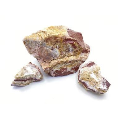 DecorLine Burgundy Rock 1kg - roccia decorativa calcarea