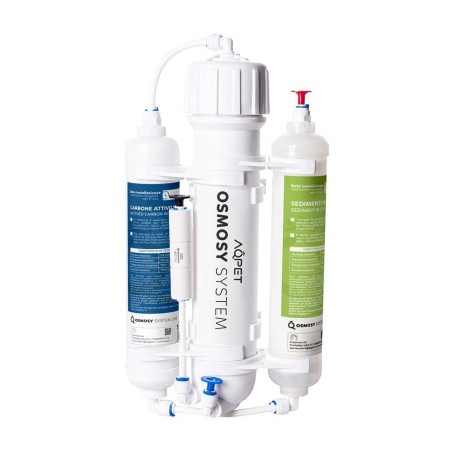 Aqpet Osmosy3 Line - impianto ad osmosi in linea 3 stadi Aqpet Osmosy3 Line - impianto ad osmosi in linea 3 stadi