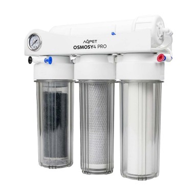 Aqpet Osmosy4 Pro 75GPD - impianto ad osmosi a bicchiere 4 stadi