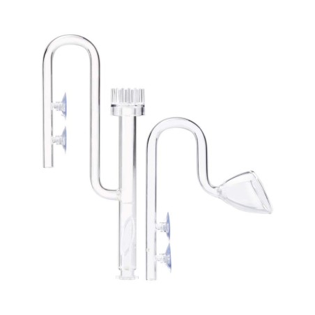 AqPet Set In-Out Skimmer 17mm- set di mandata e aspirazione per filtri esterni