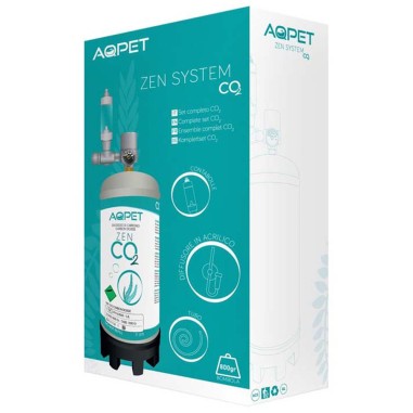 Aqpet Zen CO2 System - impianto completo di fertilizzazione con anidride carbonica
