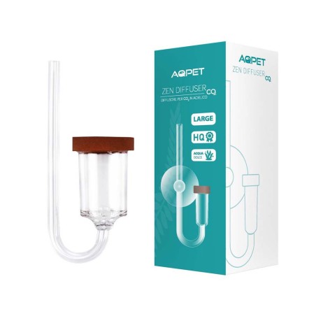 Aqpet Zen Diffuser - diffusore in acrilico per CO2 varie misure