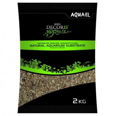 Aquael Quartz Sand 1.6-4mm 2Kg - ghiaia di Quarzo