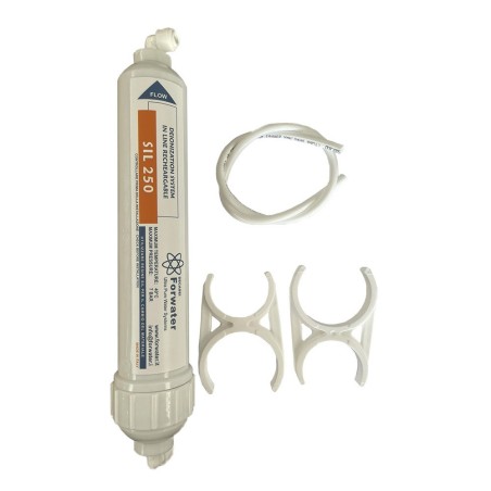 Forwater - KIT SIL 250 - Cartuccia deionizzante antisilicati post osmosi in linea ricaricabile