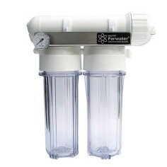 Forwater Serie OXI 250GPD Impianto ad Osmosi Inversa Professionale da 50 GPD in Acciaio Inox Satinato