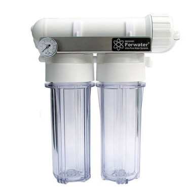 Forwater Serie OXI 250GPD Impianto ad Osmosi Inversa Professionale da 50 GPD in Acciaio Inox Satinato
