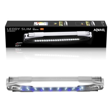 Aquael Leddy Slim Sunny Day&Night 10W 50-70cm - plafoniera LED 6500°K per acqua dolce