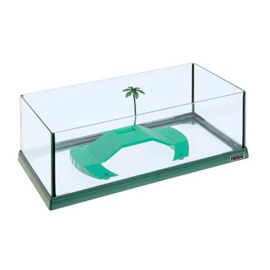 Ferplast Haiti 50 Tartarughiera con Isola Misure cm 51,5x27x18,5H