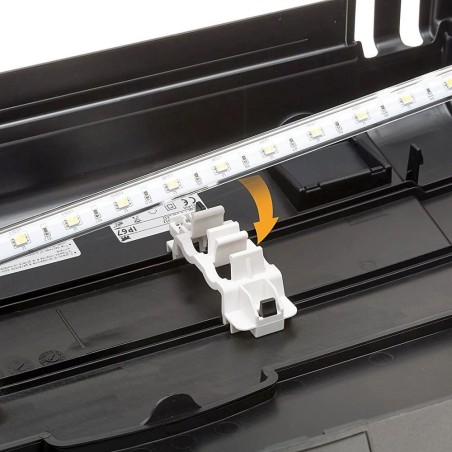 Hydor-Ferplast Cayman 80 Professional LED Nero cm81,5x36x52,5h senza supporto