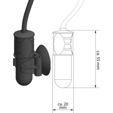Aquamedic Micro Heater 10w - riscaldatore regolabile per nano acquari