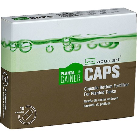 AquaArt Planta Gainer Caps - compresse fertilizzanti da fondo