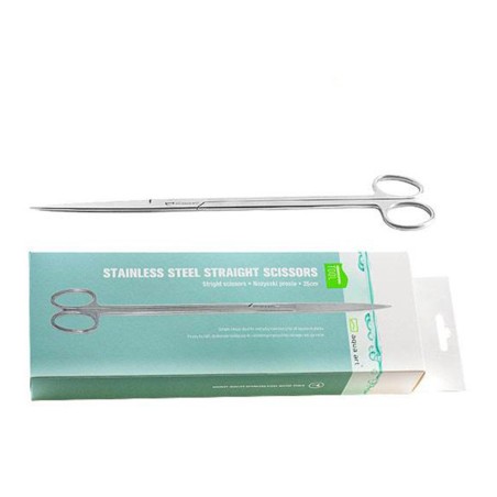 AquaArt Straight Scissors 25cm - forbici dritte in acciaio inox AquaArt Straight Scissors 25cm - forbici dritte in acciaio inox