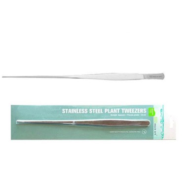 AquaArt Straight Tweezers 33cm - pinza dritta in acciaio inox