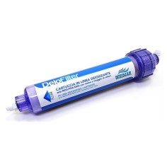 Whimar Deio Filter - kit deionizzante post-filtro trasparente con resina a viraggio di colore anti NO3-PO4-SiO2 2