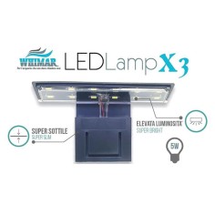 Whimar LED Lamp X3 - Mini Plafoniera ad alta efficienza per nano acquari 2